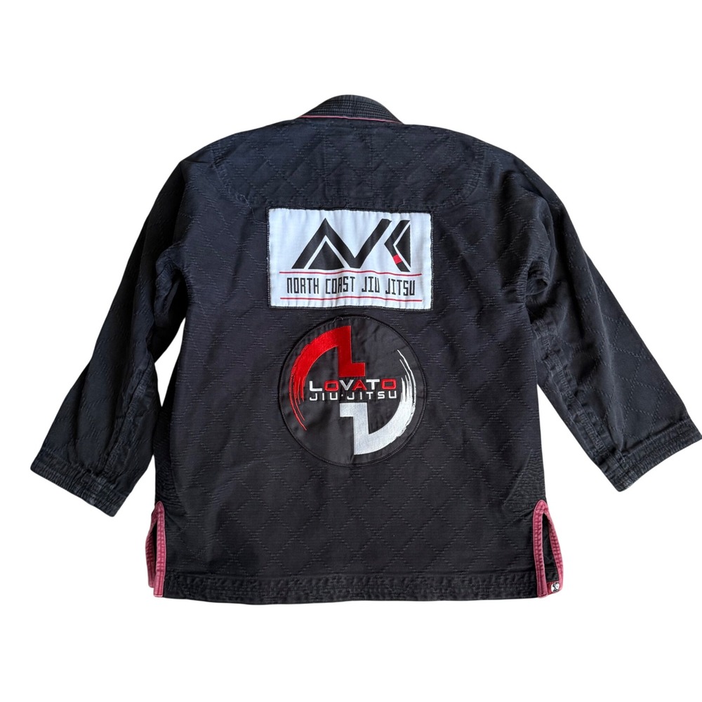 Inverted Gear Panda New‎ School Size A1 Black BJJ Jiu Jitsu Gi Lavato Jiu Jitsu